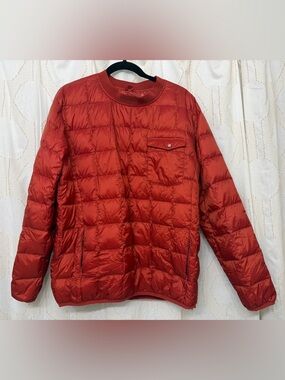 Taion Men's Quilted Puffer Pullover Jacket